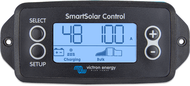 Écran SmartSolar Control