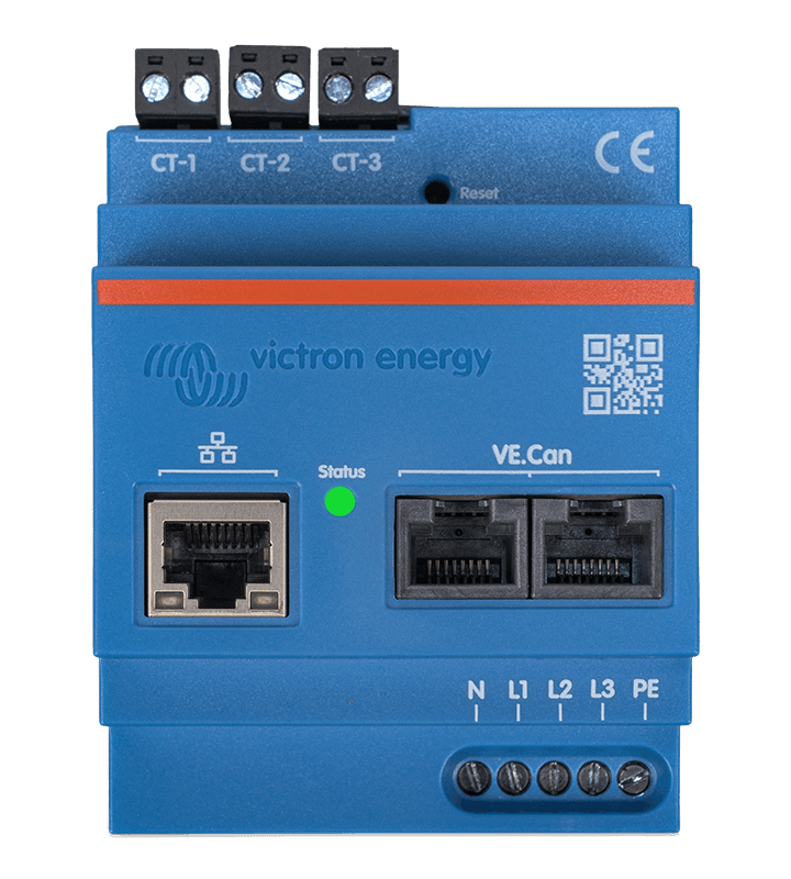Compteurs d’énergie VM-3P75CT, ET112, ET340, EM24 Ethernet et EM540