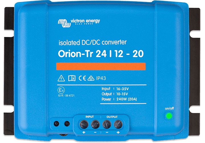 Convertisseurs ORION CC-CC Tr, isolés