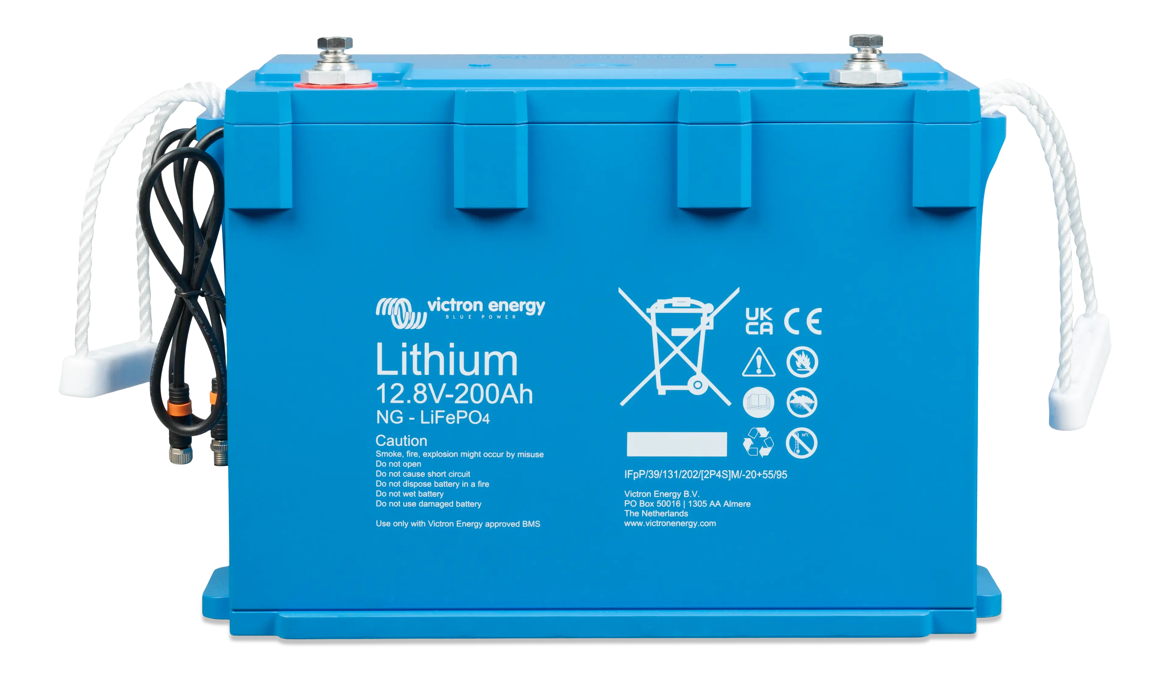 LiFePO4 Battery 12.8V 200Ah NG (front-angle) thumbnail