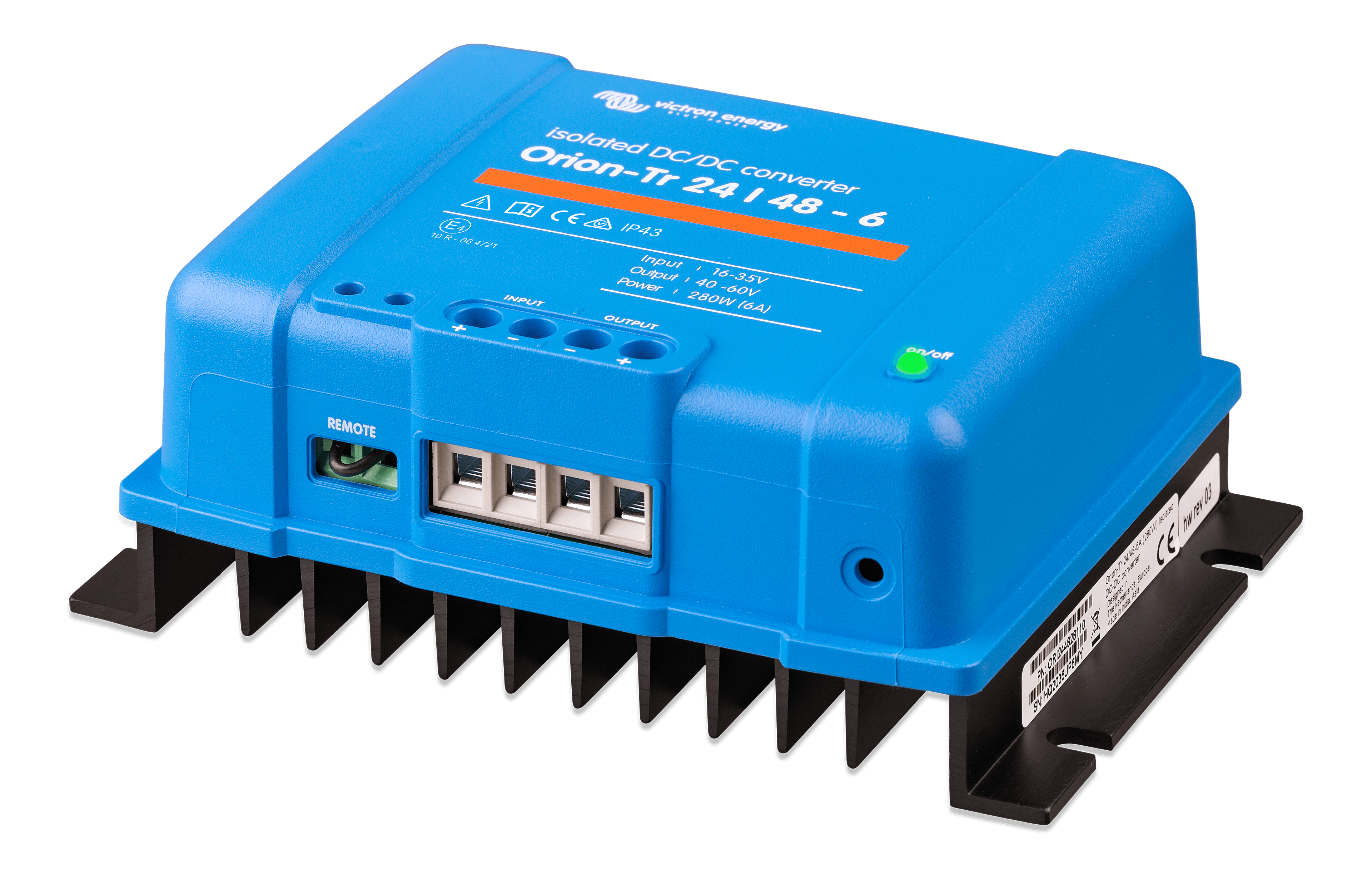 Orion-Tr 24/48-6A (280W) Isolated DC-DC converter (left)  thumbnail