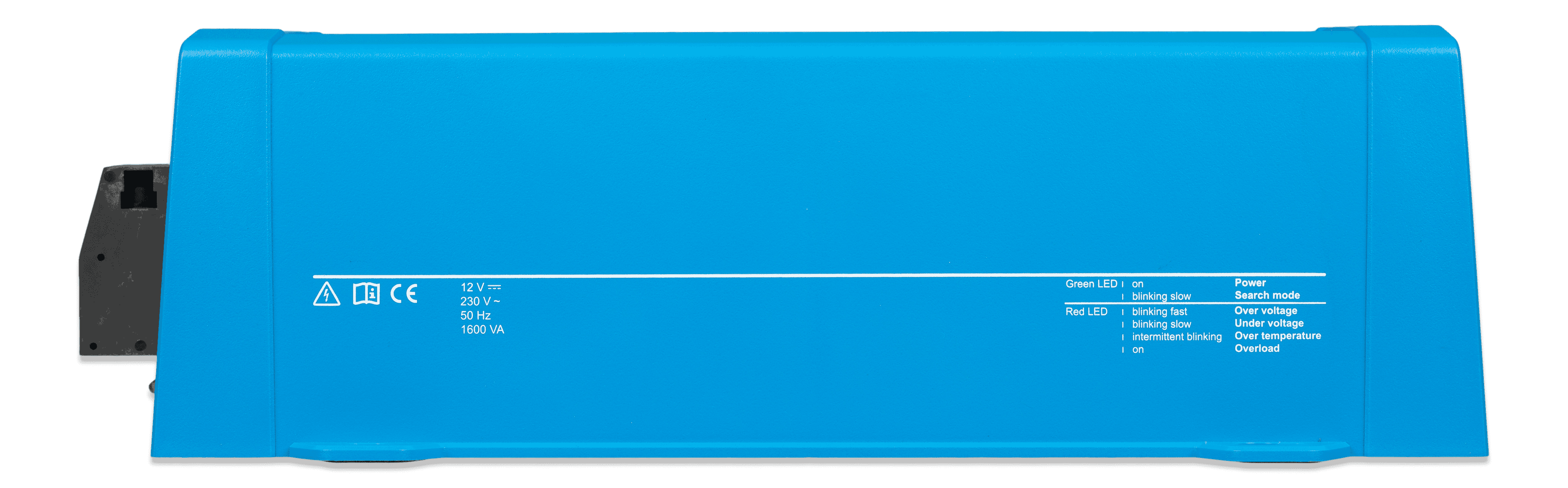Inverter 12V 1600 VA 230V VE.Direct SCHUKO (side1)  thumbnail