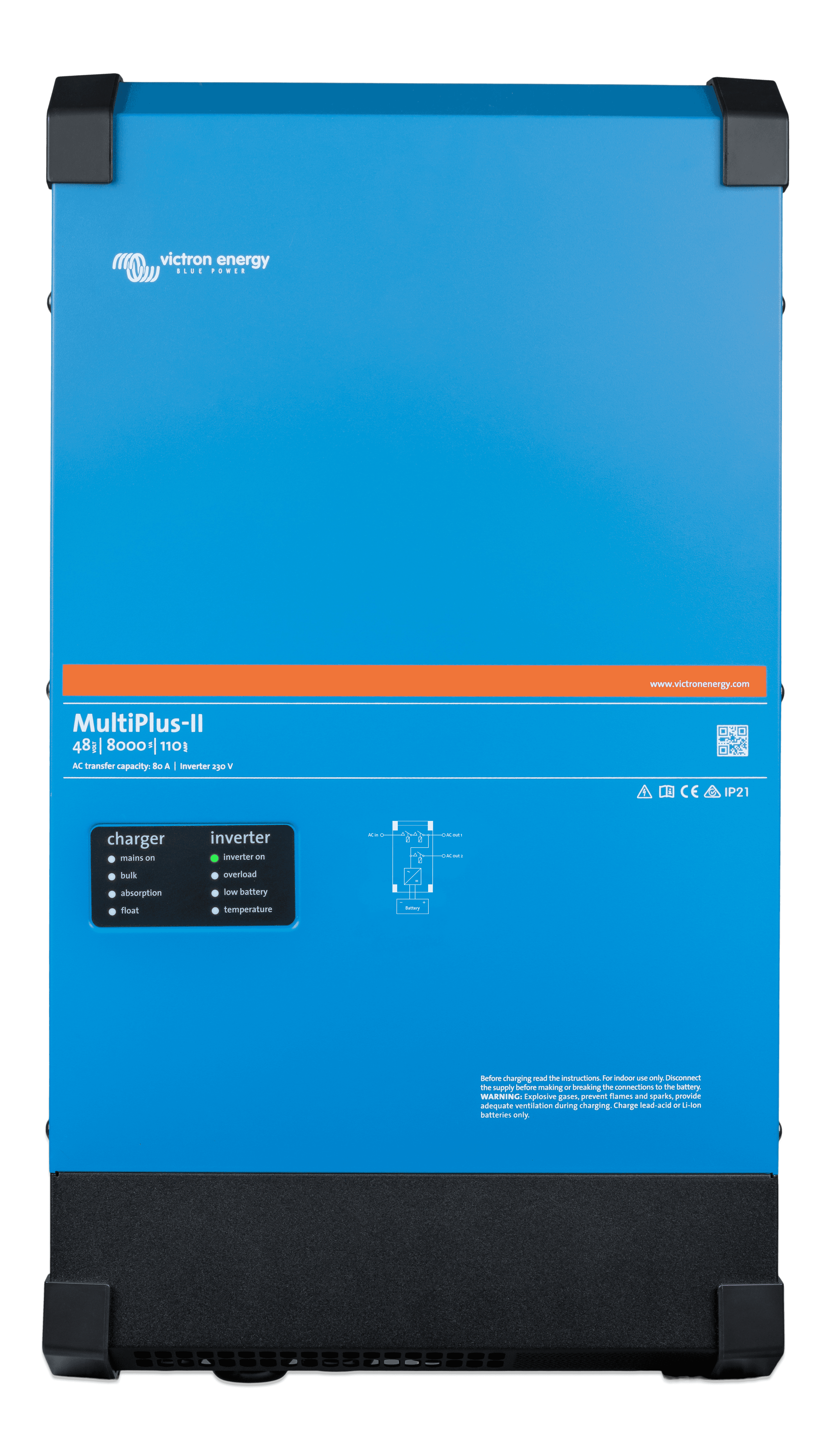 MultiPlus-II 48V 8kVA 230V (front)  thumbnail