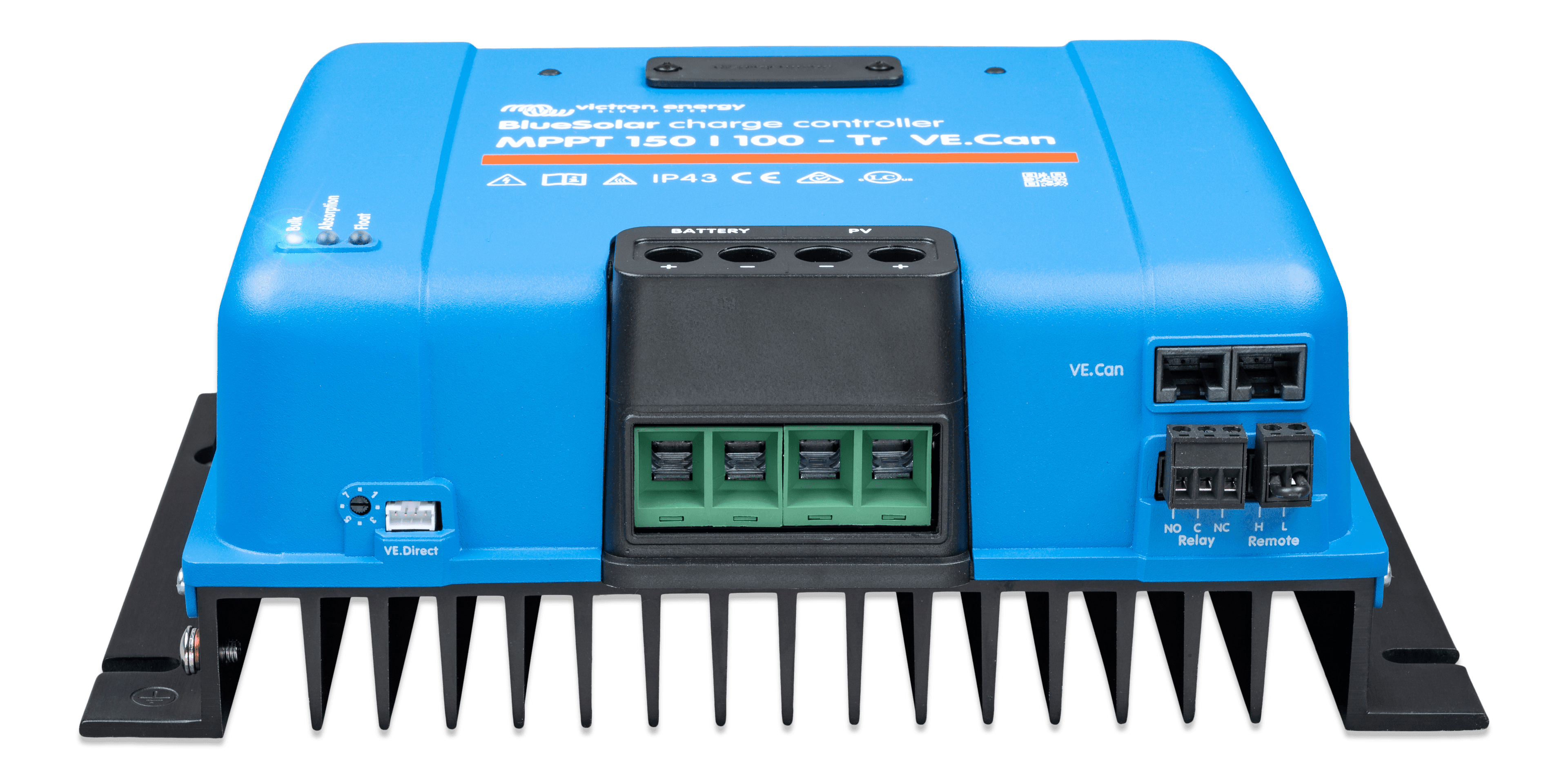 BlueSolar MPPT charge controller 150/100-Tr VE.Can (front)  thumbnail