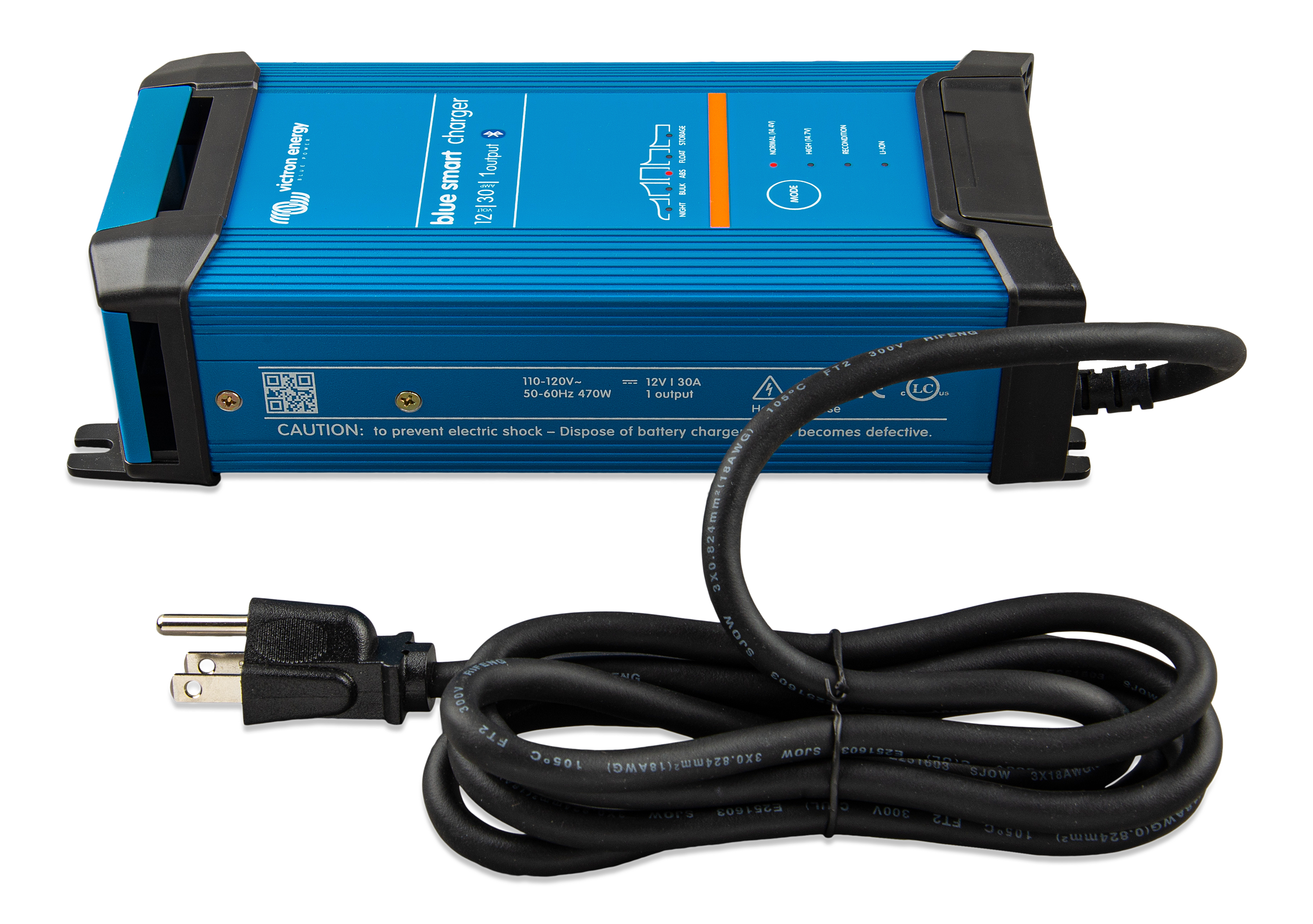 Chargeur Blue Smart IP65 6V/12V / 1,1A avec connecteurs DC