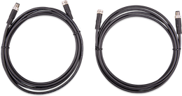 Câble avec connecteur circulaire M8 mâle/femelle à 3 pôles