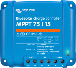 BlueSolar MPPT 75/10, 75/15, 100/15 et 100/20