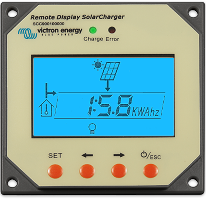 Tableau de commande à distance pour 12/24 V-20 A (DUO)