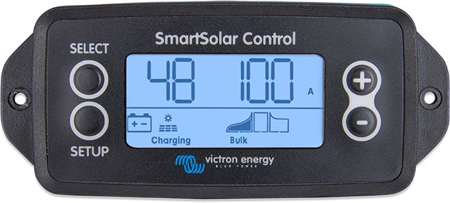 Écran SmartSolar Control