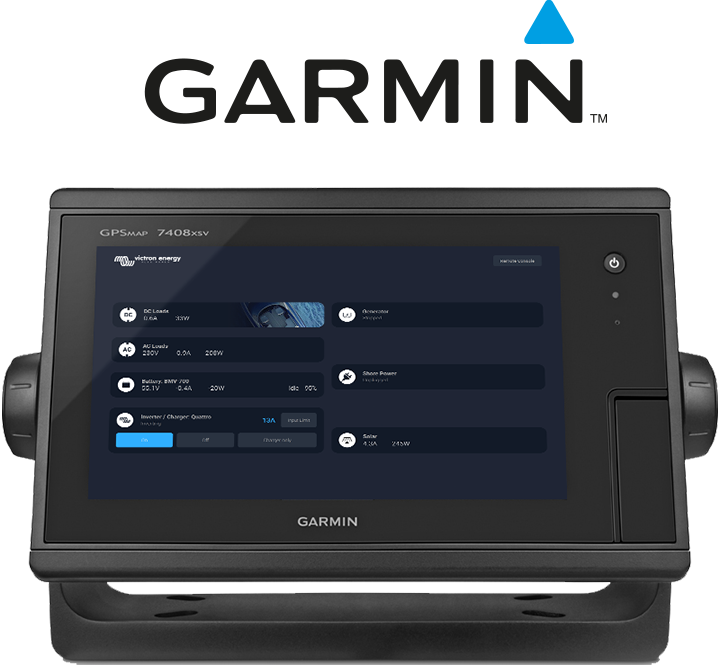 Intégration d’appareils GX aux écrans MFD de navigation  – Garmin