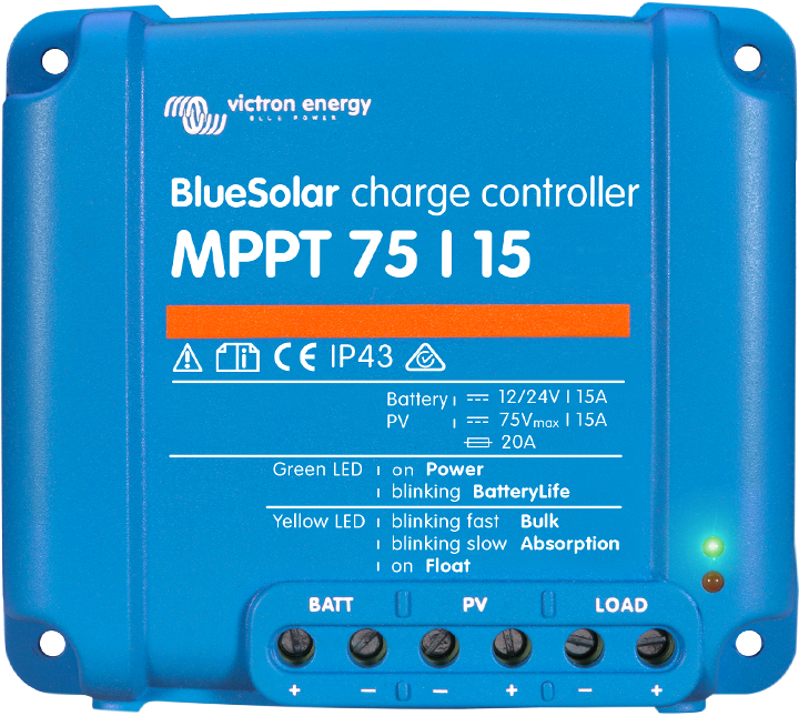 BlueSolar MPPT 75/10, 75/15, 100/15 et 100/20